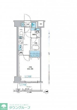 フレンシアノイエ成増の物件間取画像